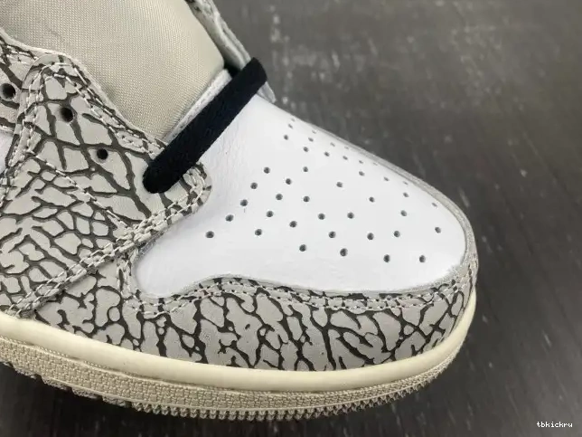 Reps TBK White Air Cement High Jordan 1 OG DZ5485-052 0529